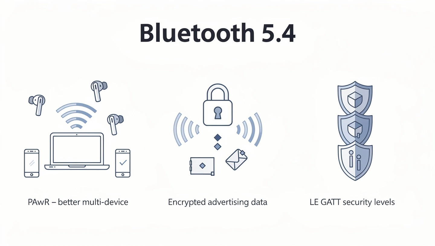 Bluetooth 5.4 Key Features