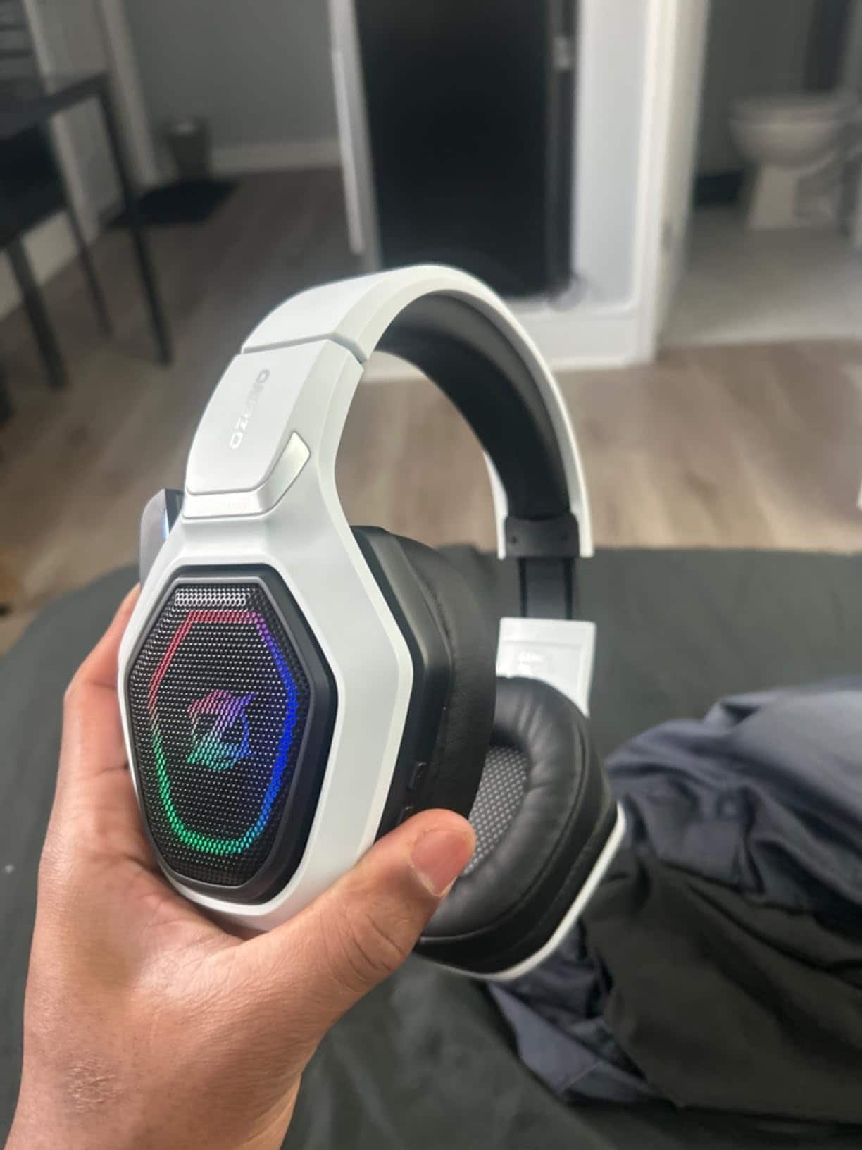 Ozeino 2.4GHz Wireless Gaming Headset für Pc, Ps4, Ps5, Mac, USB & Type