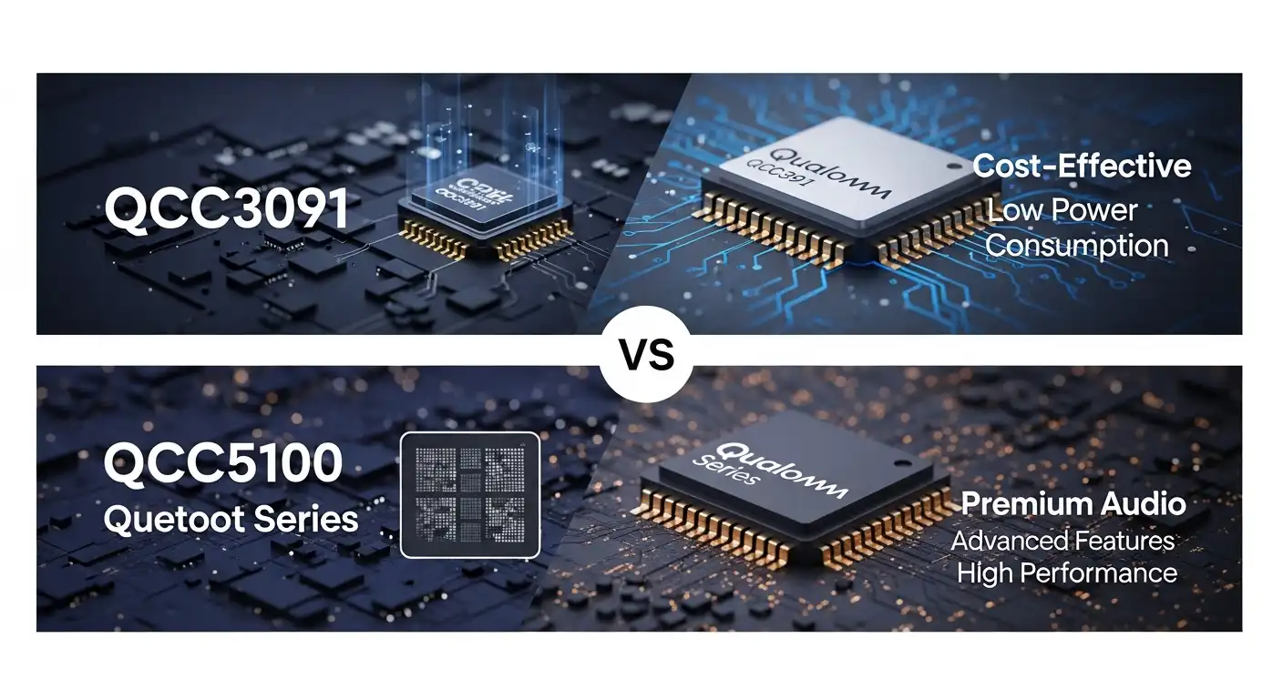 QCC3091 vs QCC5100
