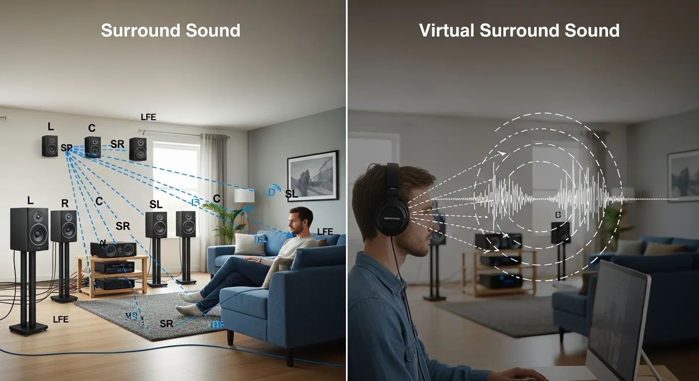 Surround vs Virtual Surround