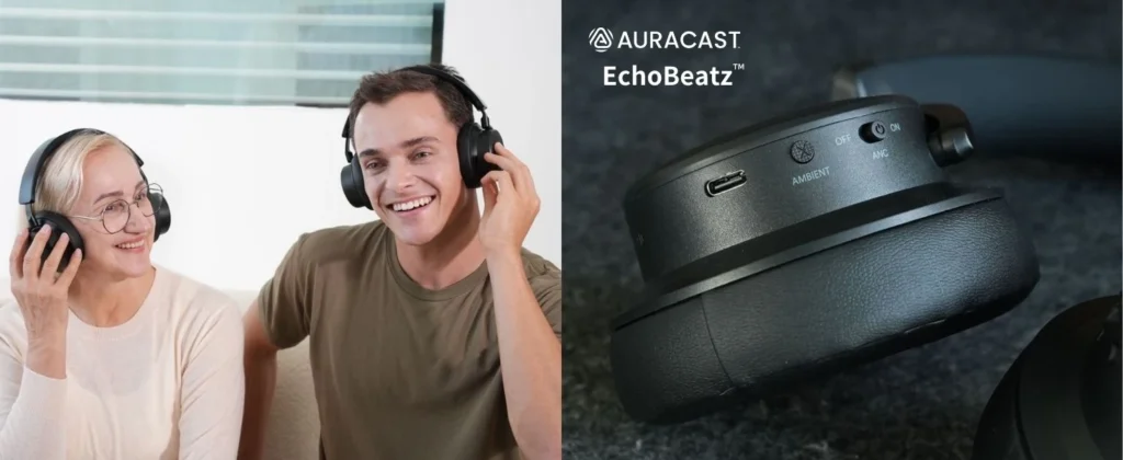 Auracast enables Bluetooth audio broadcasting that anyone nearby can join.