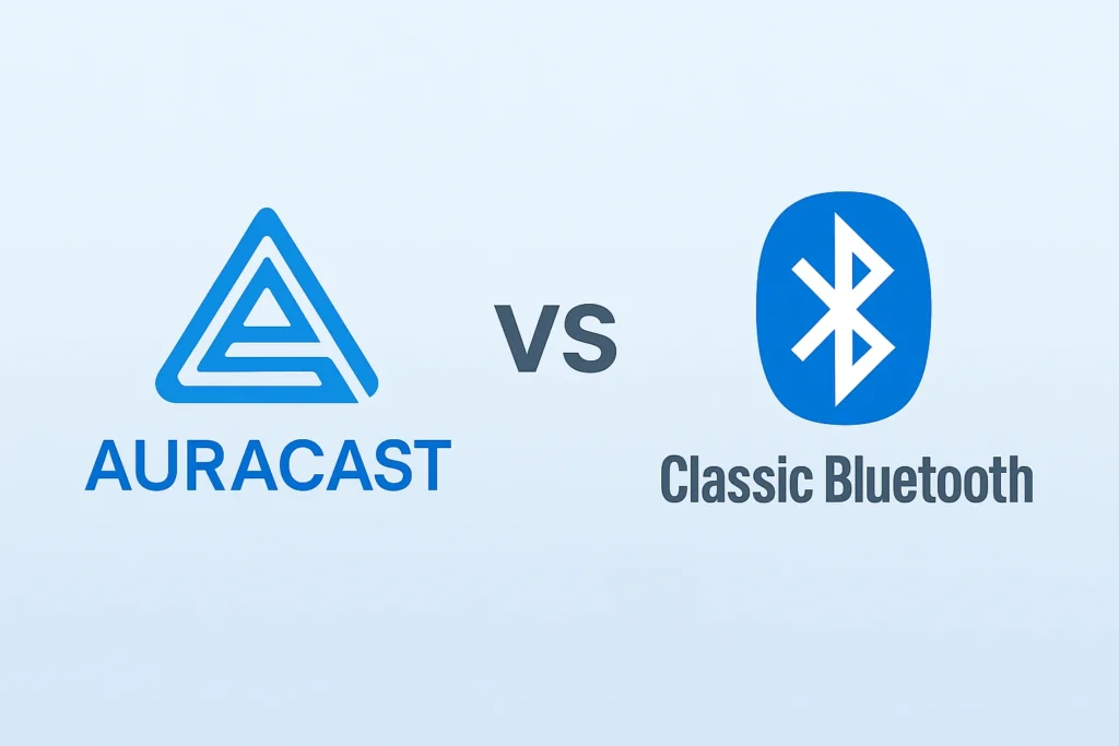 Auracast vs Classic Bluetooth