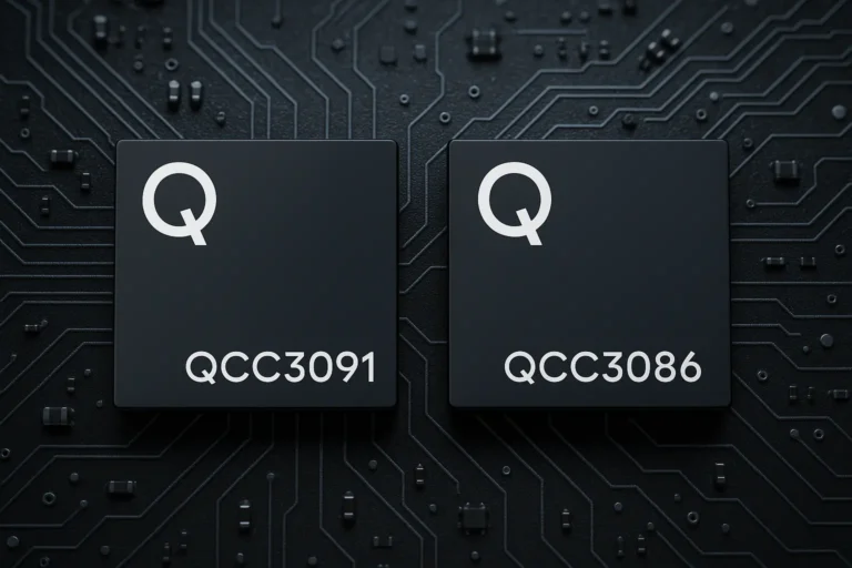Qualcomm QCC3091 vs QCC3086
