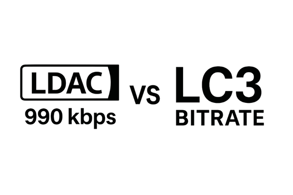 LDAC 990 kbps vs LC3 bitrate