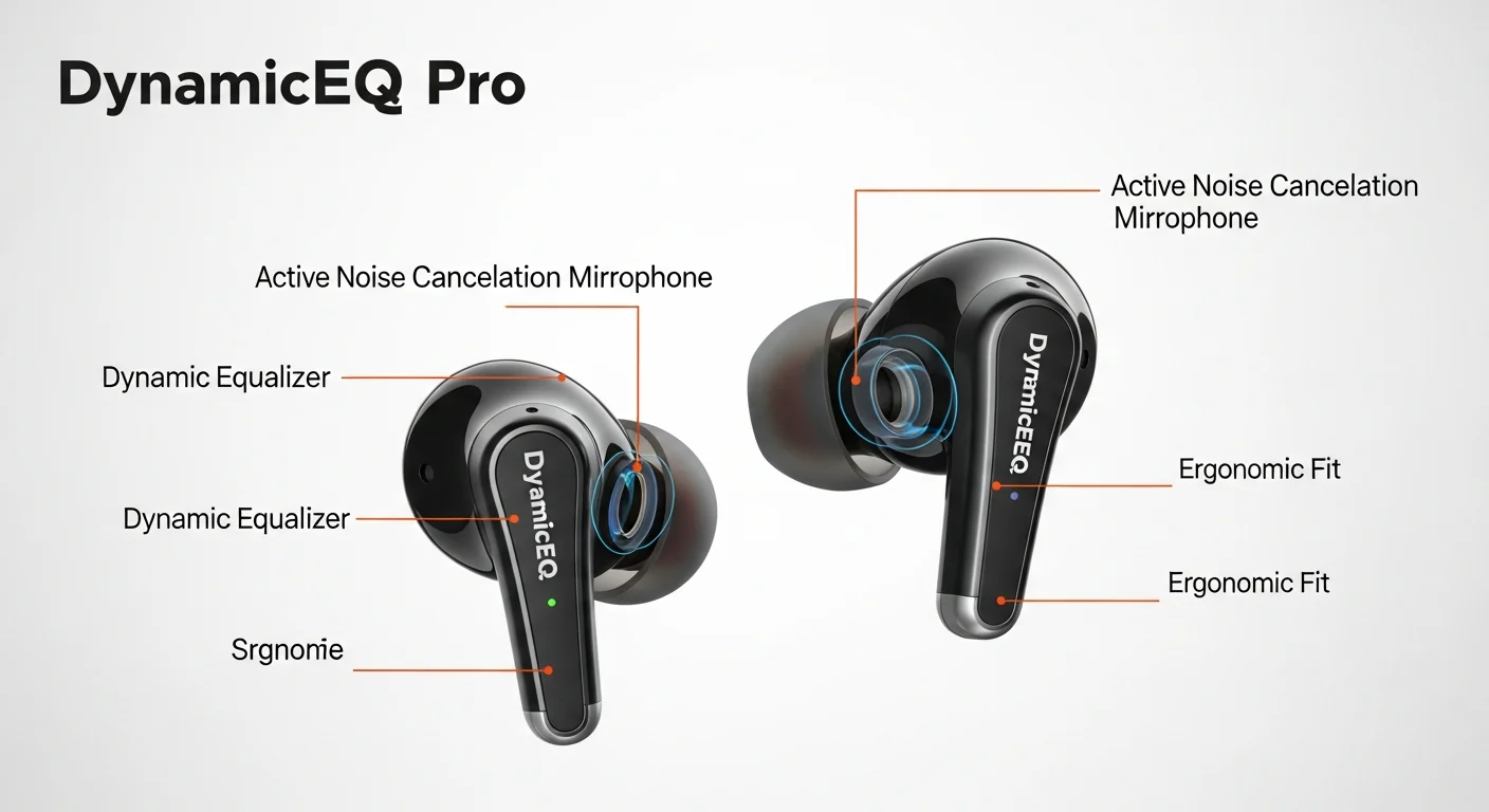 DynamicEQ Pro earbuds