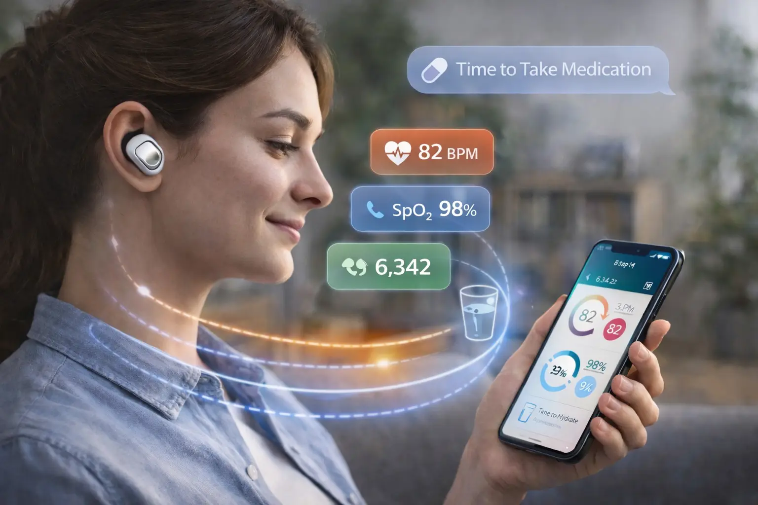 Health Management Using Earbuds