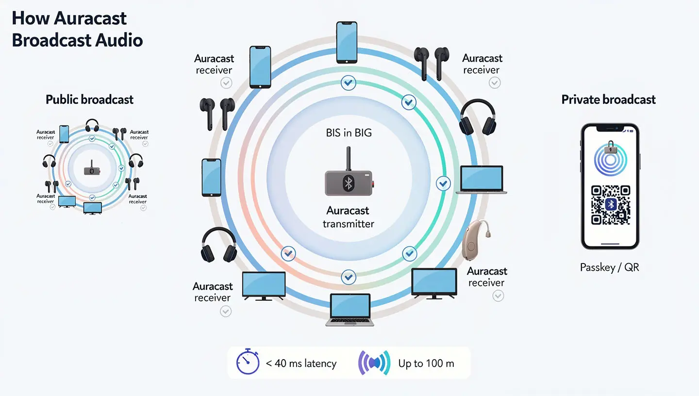 Auracast Broadcast Audio