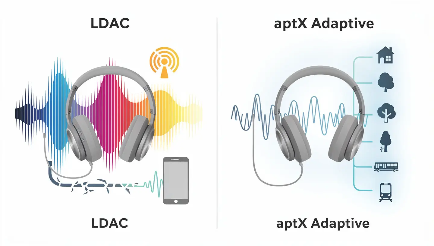 Sound quality LDAC vs aptX Adaptive