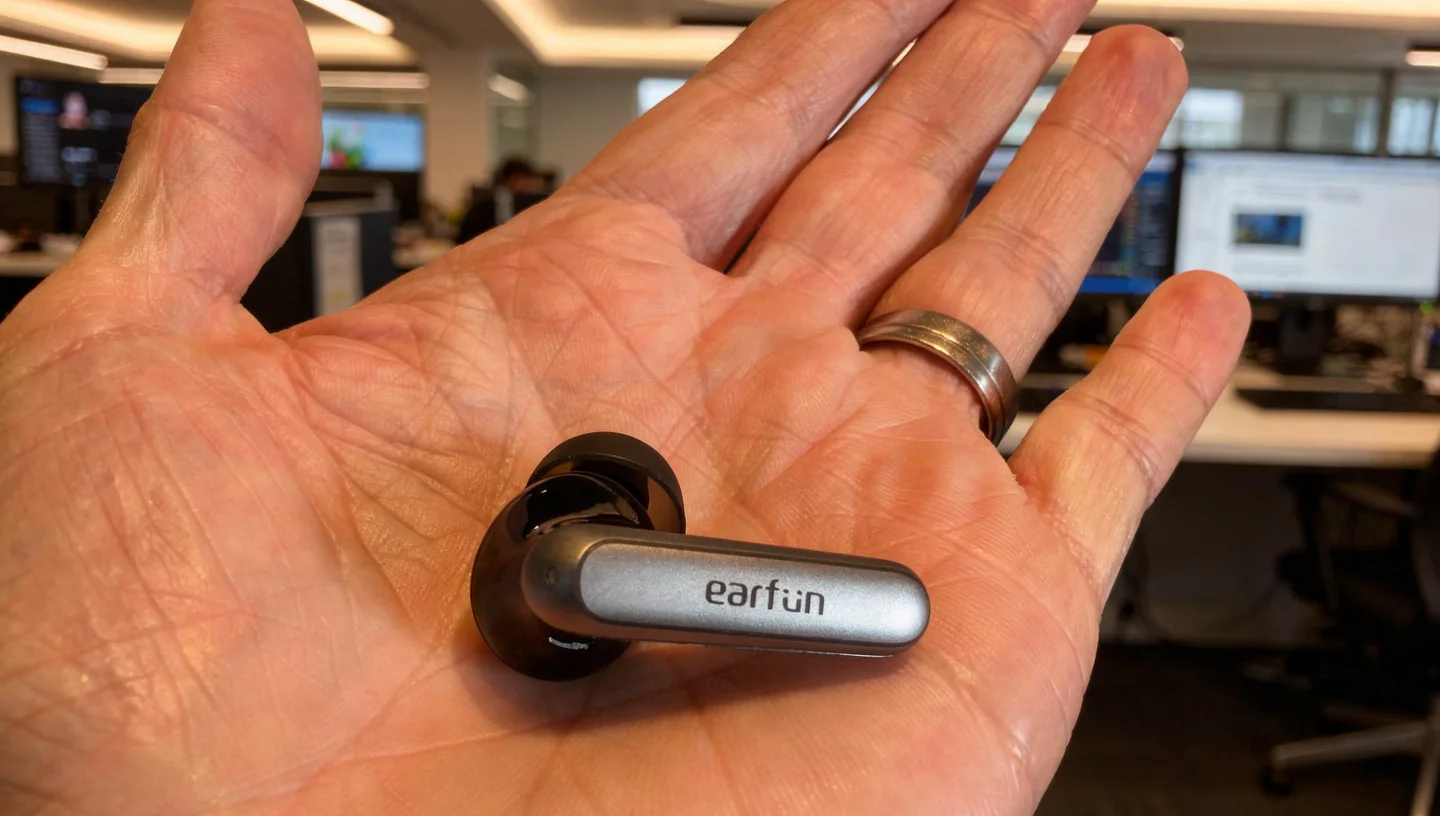 EarFun Air 2 NC design and build quality