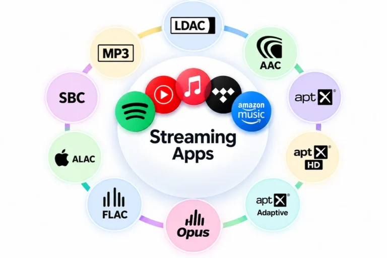 Which Streaming Apps Support LDAC, AAC and Other Audio Codecs