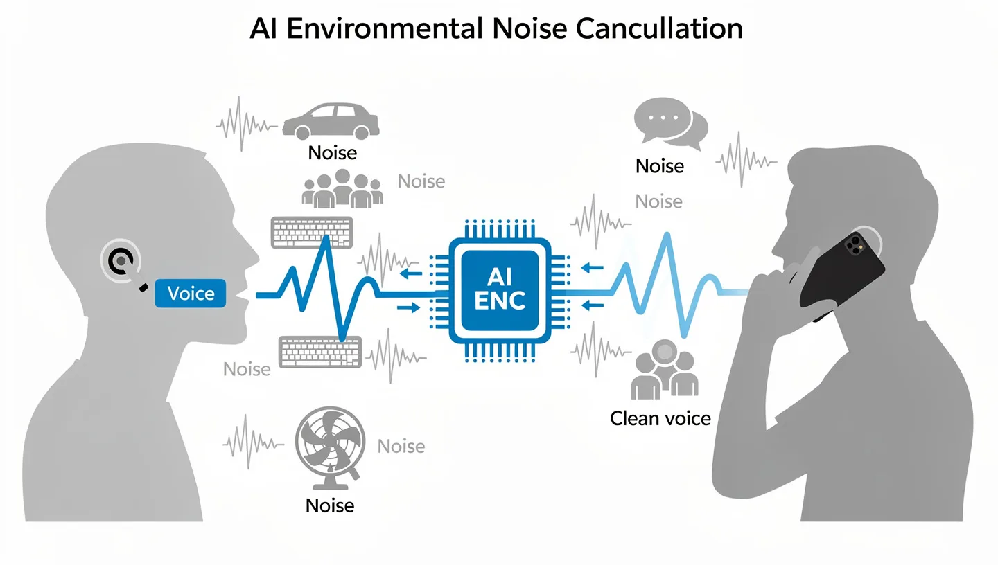 AI ENC is a call noise reduction