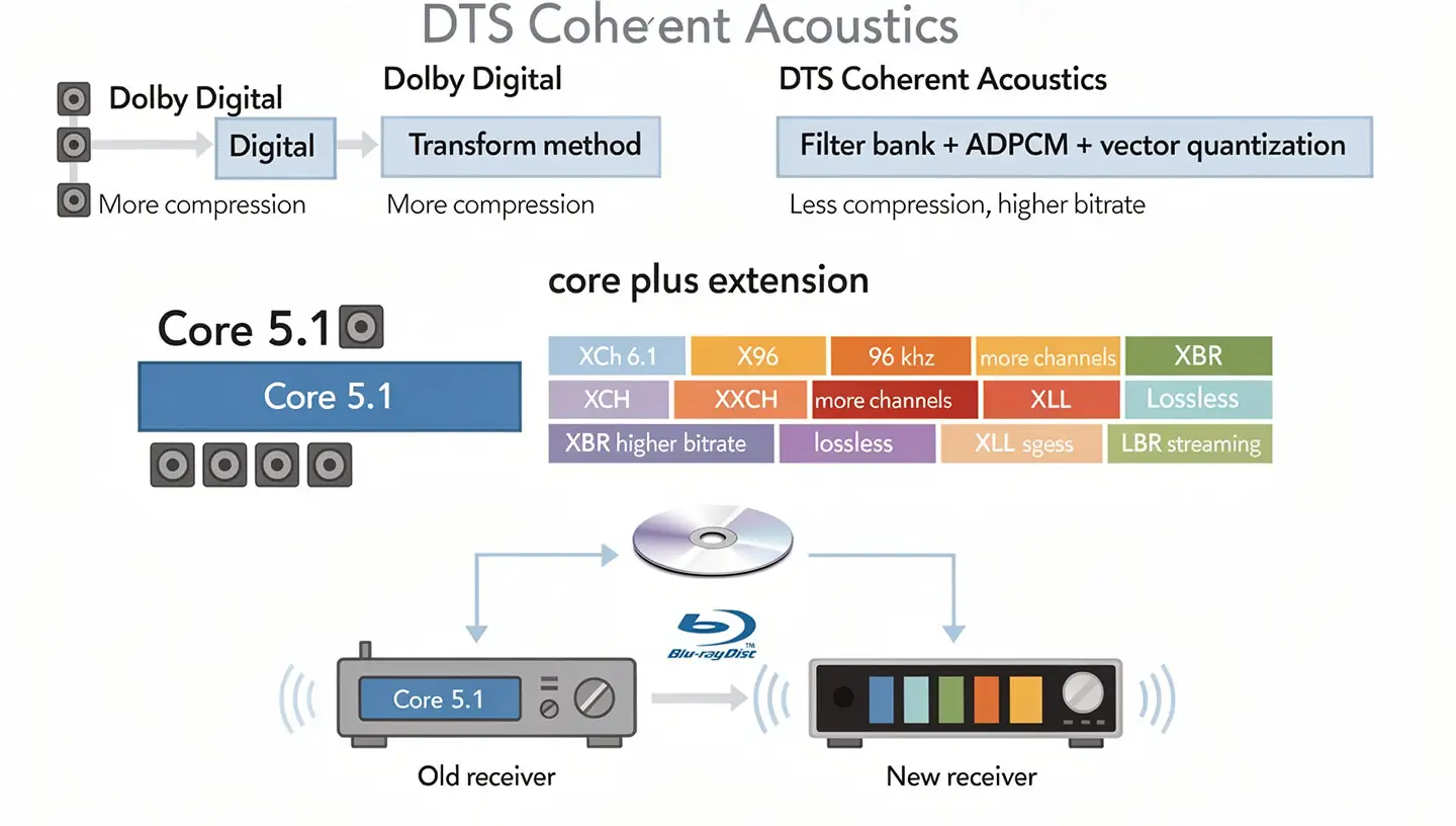 How the DTS codec works